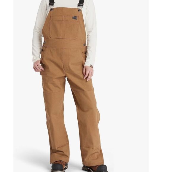 Timberland PRO® Gritman Insulated Bib Overall, Dark Wheat, Size XL, NWT - Picture 1 of 11